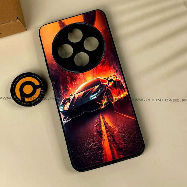 Xiaomi Redmi 14c - Racing Series - Premium Printed Glass soft Bumper shock Proof Case