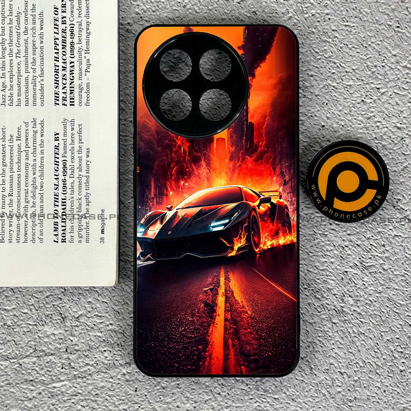 OnePlus 13R - Racing Series - Premium Printed Glass soft Bumper shock Proof Case