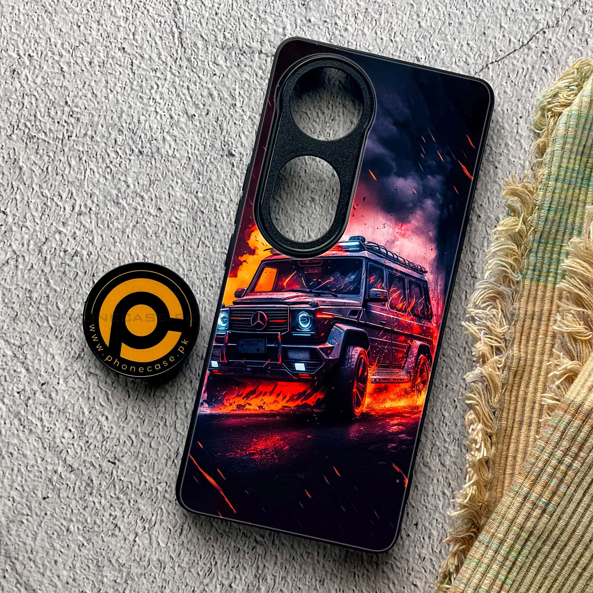 Vivo V40 Pro - Racing Series - Premium Metal Printed soft Bumper shock Proof Case
