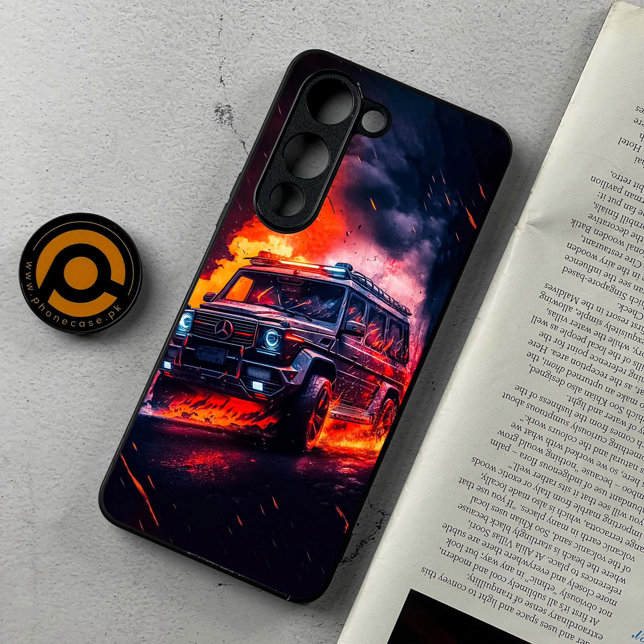 Vivo Y04 - Racing Series - Premium Metal Printed Soft Bumper Shockproof Case