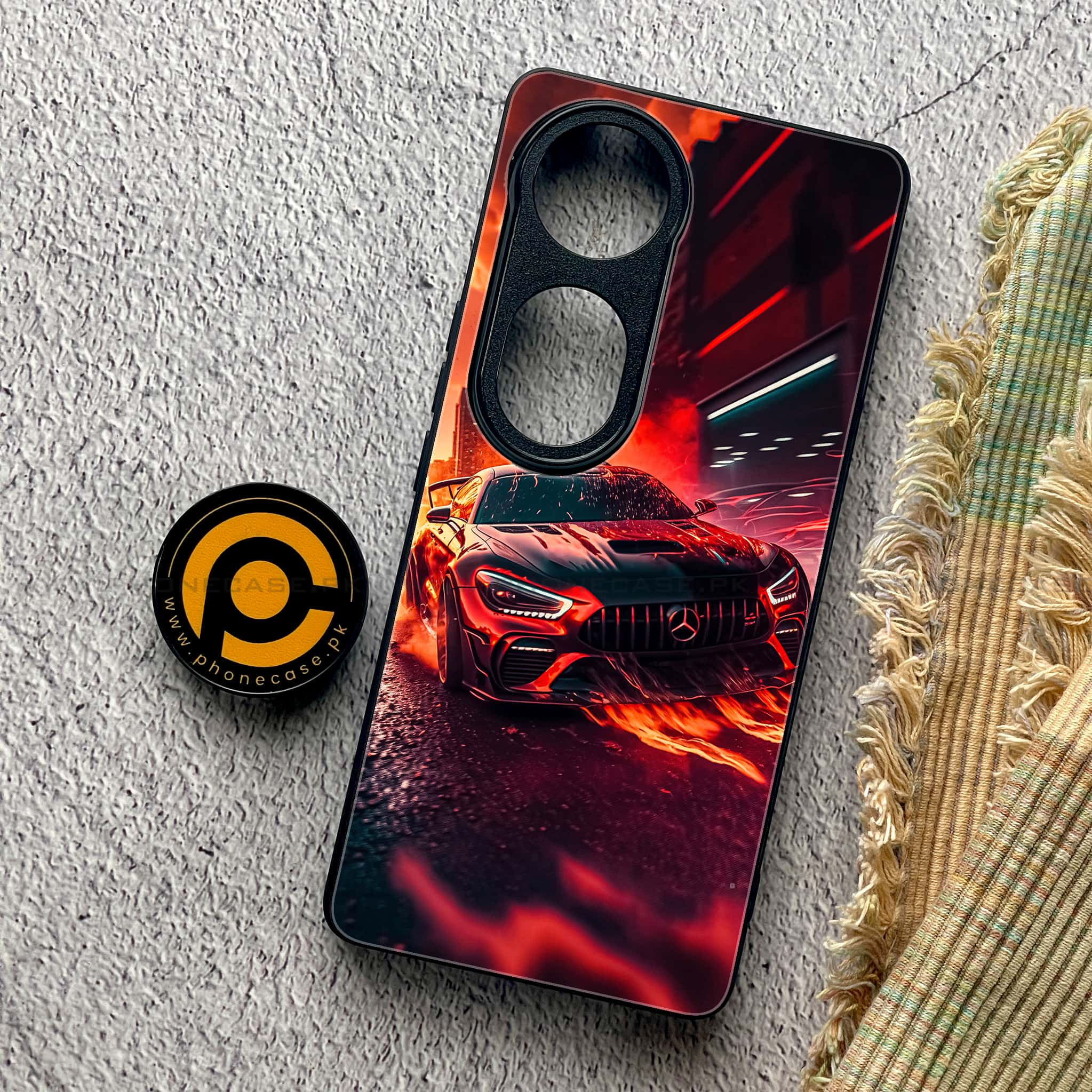 Vivo V40 Pro - Racing Series - Premium Metal Printed soft Bumper shock Proof Case