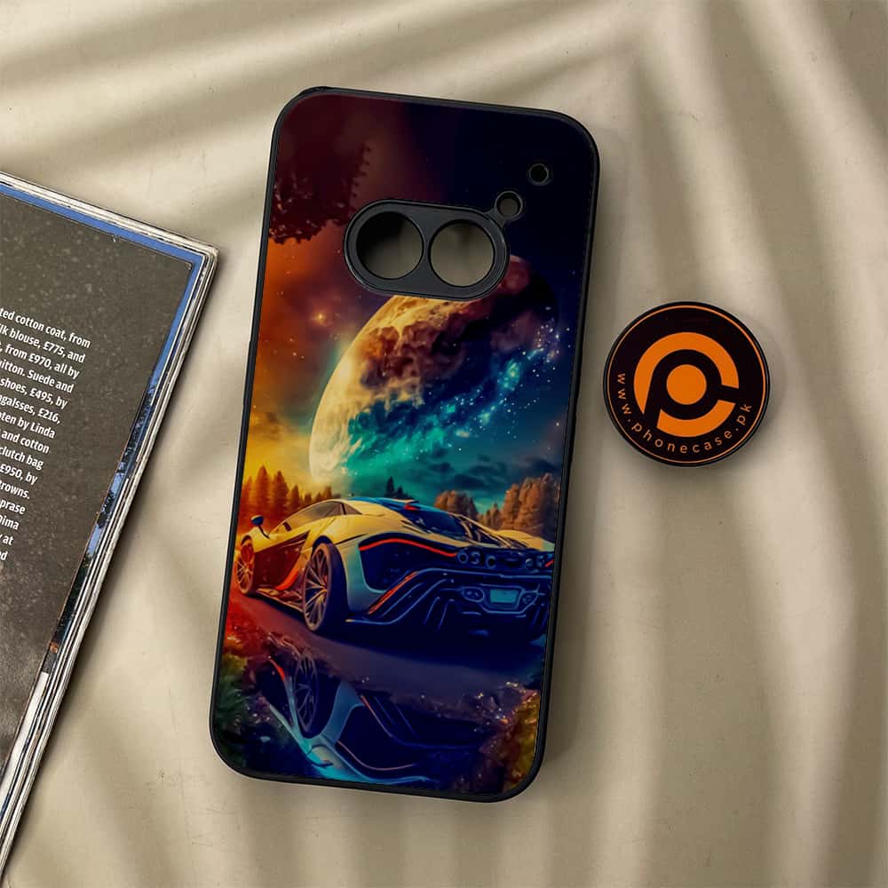Nothing Phone (2a) - Racing Series - Premium Metal Printed soft Bumper Shock Proof Case