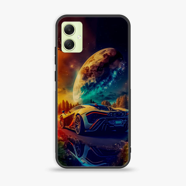 Samsung Galaxy A05 - Racing Design 5 - Premium Printed Glass soft Bumper shock Proof Case CS-6892