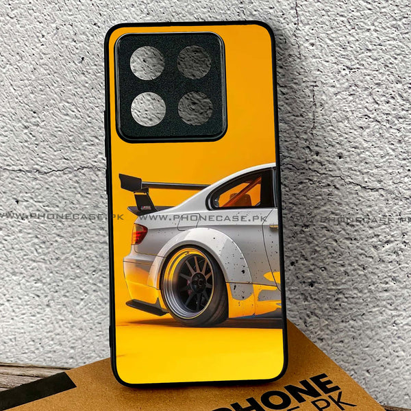 Xiaomi 14T - Racing Car - Premium Printed Glass soft Bumper shock Proof Case