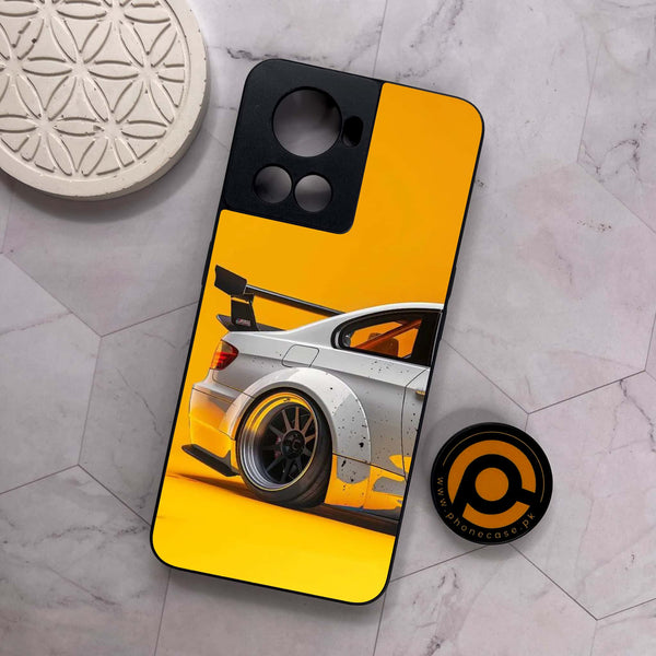 OnePlus 10R - M3 GT2 Racing Car - Premium Metal Printed soft Bumper shock Proof Case