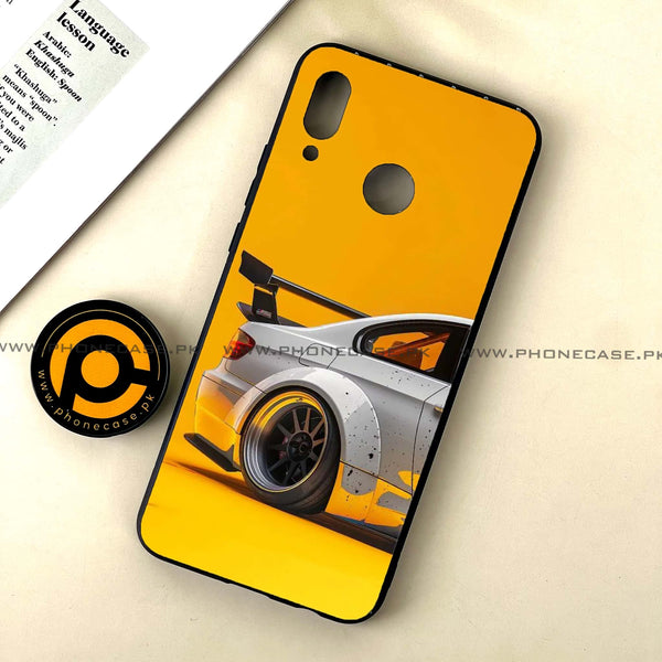 Huawei Nova 3 - Racing Car - Premium Printed Glass soft Bumper Shock Proof Case