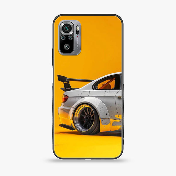 Xiaomi Redmi Note 10S - Racing Car - Premium Printed Glass soft Bumper shock Proof Case