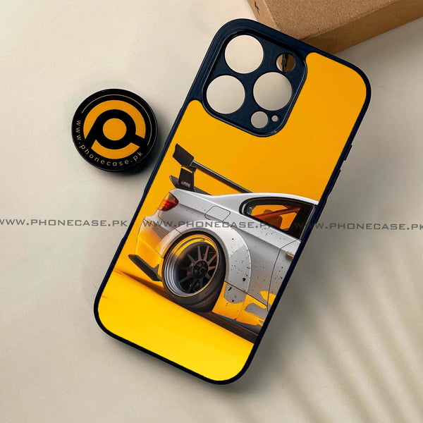 iPhone 16 Pro - Racing Car - Premium Printed Glass soft Bumper shock Proof Case