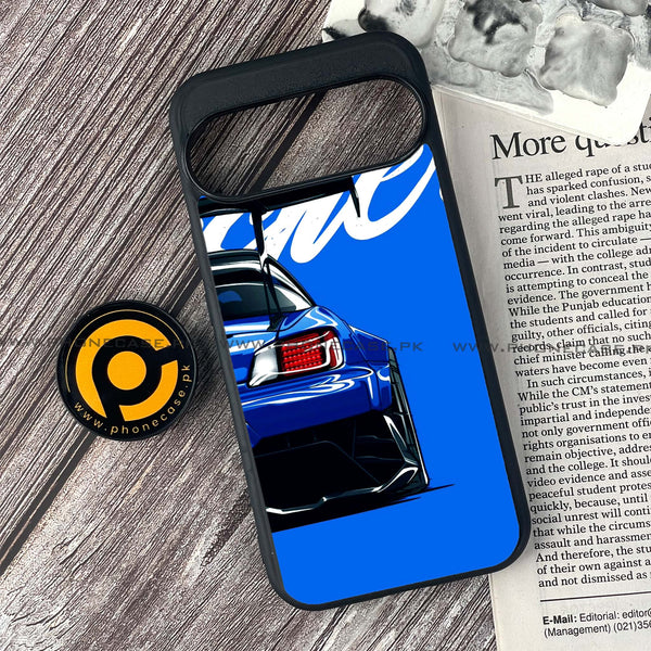 Google Pixel 9 - Racing 2.0 Series - Premium Printed Glass soft Bumper shock Proof Case