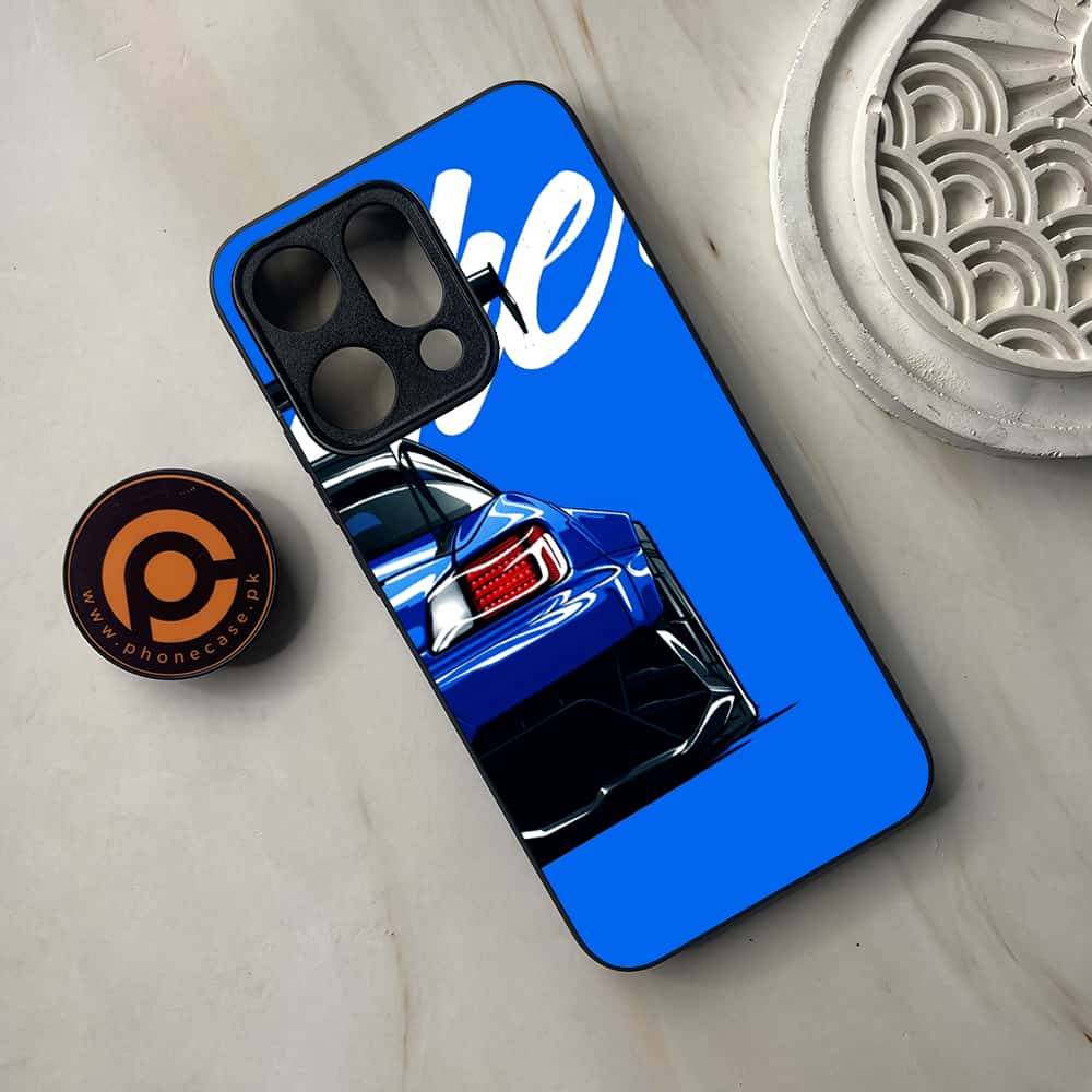 Oppo Reno 14 5G - Racing 2.0 Series - Premium Metal Printed soft Bumper shock Proof Case