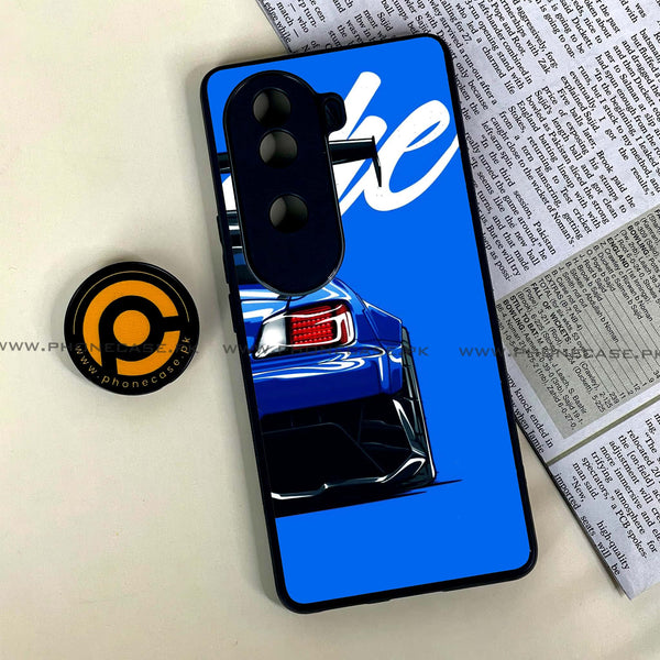Vivo V40e - Racing Design 1  2.0 - Premium Metal Printed soft Bumper shock Proof Case CS-47587