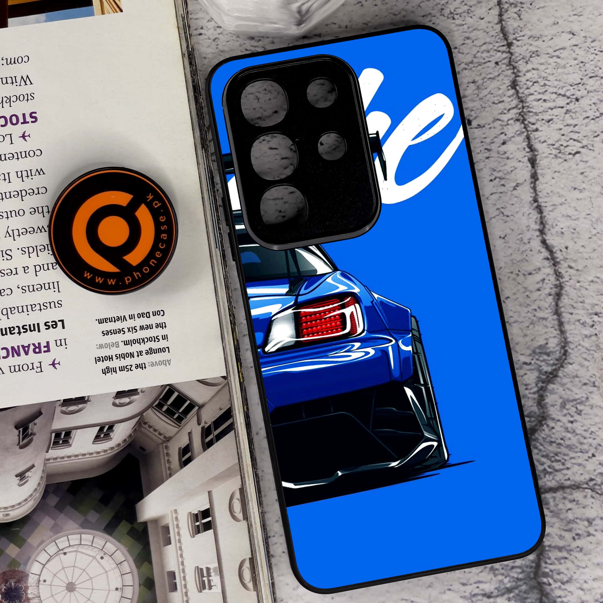 Vivo Y29 4G - Racing 2.0 Series - Premium Metal Printed soft Bumper Shock Proof Case