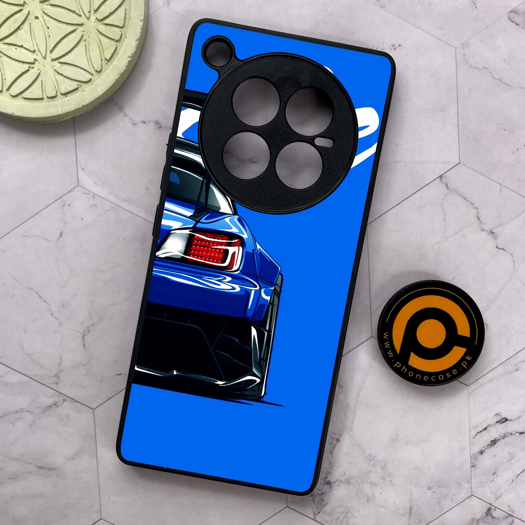 Infinix Zero 40 5G - Racing 2.0 Series - Premium Metal Printed soft Bumper shock Proof Case
