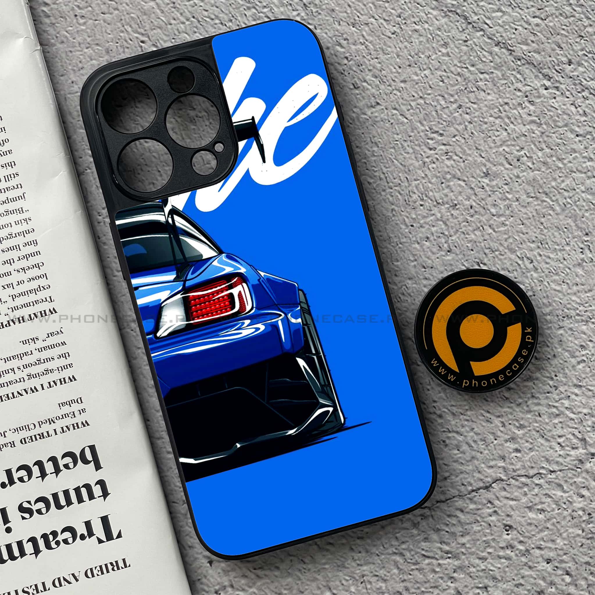 iPhone 15 Pro - Racing 2.0 Series - Premium Metal Printed soft Bumper shock Proof Case