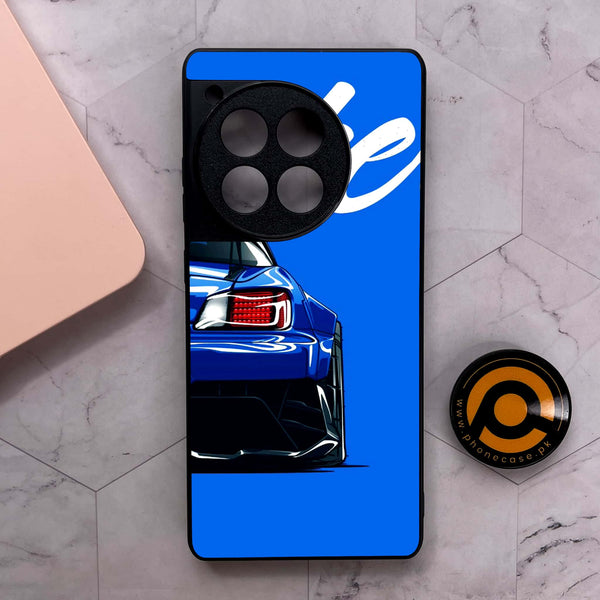 OnePlus 12R - Racing 2.0 Series - Premium Metal Printed soft Bumper shock Proof Case