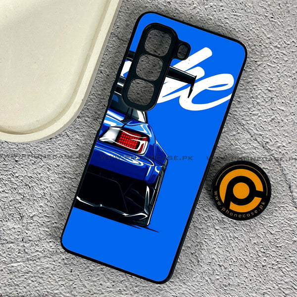 Infinix Hot 50 Pro - Racing 2.0 Design 1  - Premium Metal Printed soft Bumper shock Proof Case CS-37697