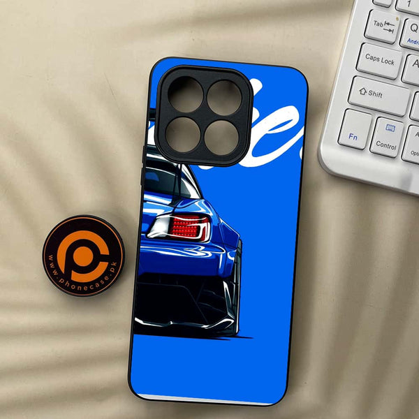 Honor X7c - Racing 2.0 Series - Premium Metal  Printed soft Bumper shock Proof Case