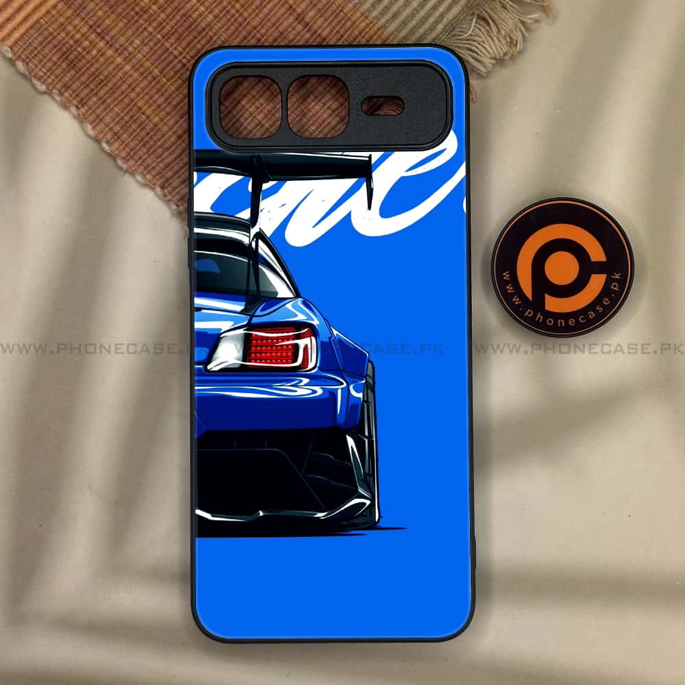 Infinix Smart 10 Plus - Racing 2.0 Series - Premium Metal Printed soft Bumper shock Proof Case