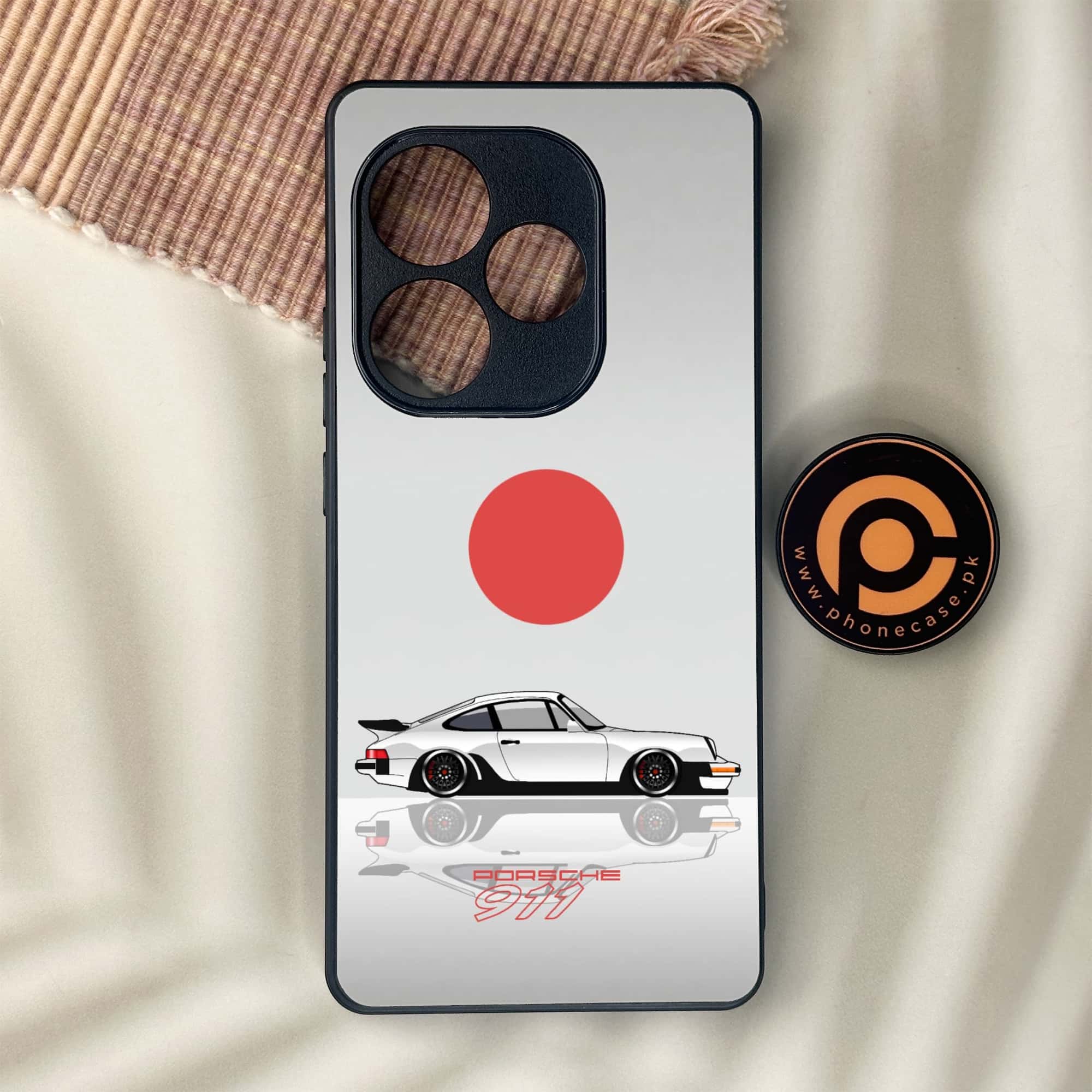 Realme GT 6 - Racing 2.0 Series - Premium Metal Printed soft Bumper shock Proof Case