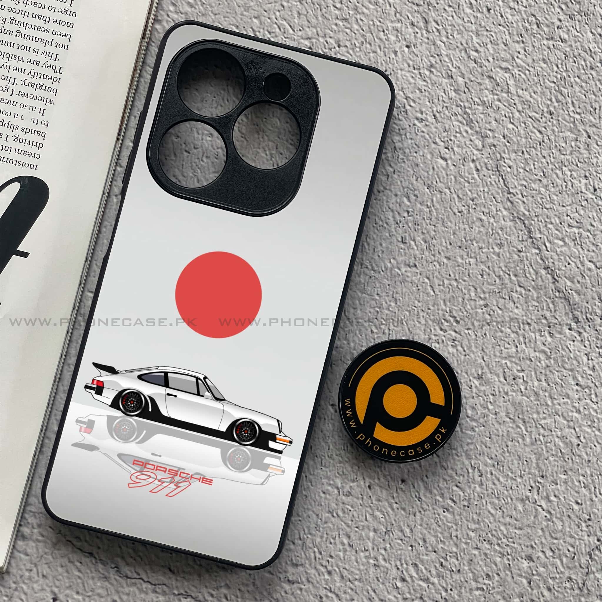 Realme C61 - Racing 2.0 Series - Premium Metal Printed soft Bumper shock Proof Case