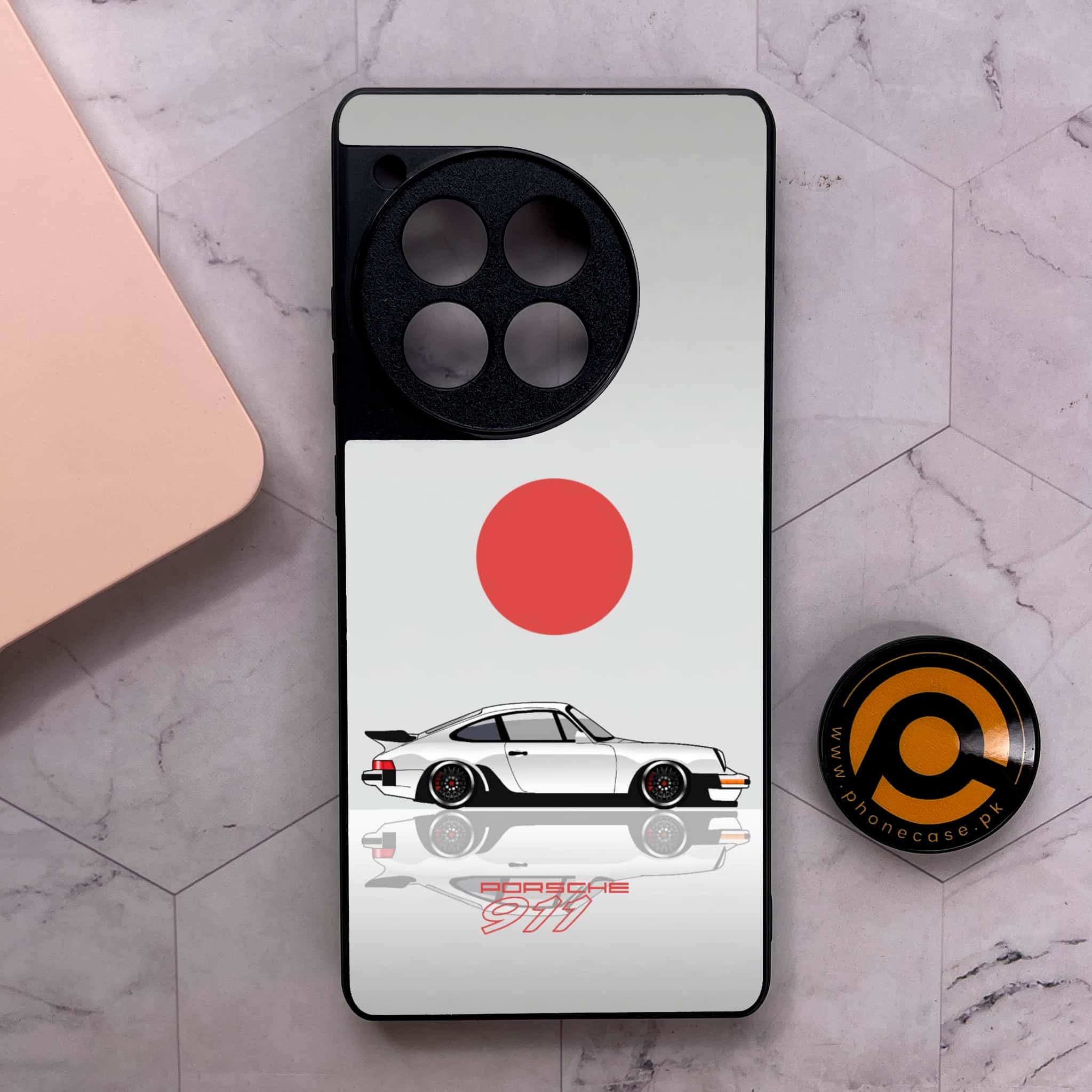 OnePlus 12R - Racing 2.0 Series - Premium Metal Printed soft Bumper shock Proof Case