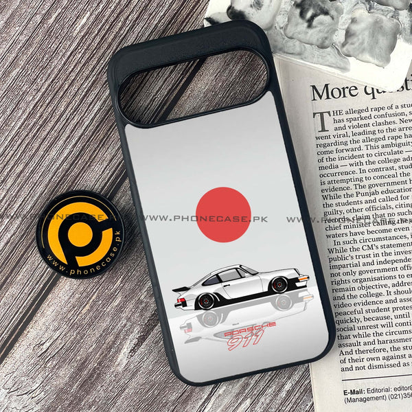 Google Pixel 9 Pro - Racing 2.0 design 2 - Premium Printed Glass soft Bumper shock Proof Case CS-19567