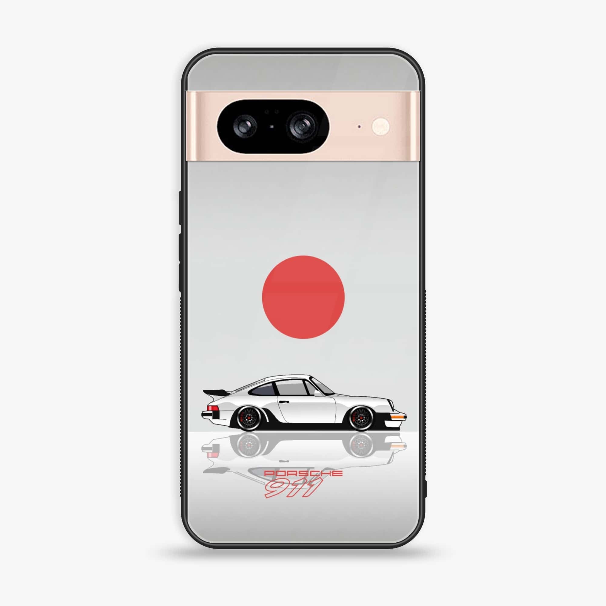 Google Pixel 8 -  Racing 2.0 Series - Premium Metal Printed soft Bumper Shock Proof Case