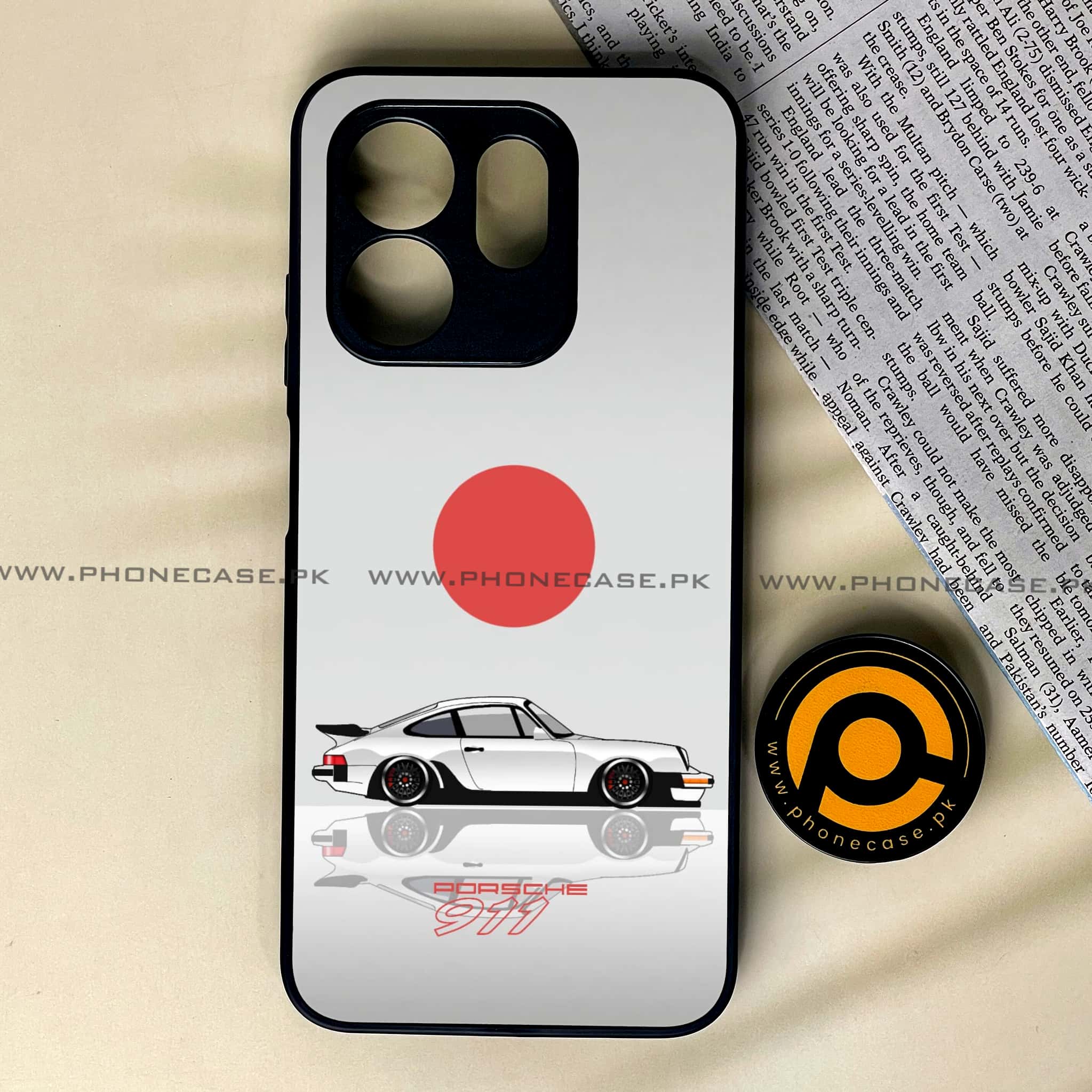 Infinix Smart 9 HD - Racing 2.0 Series - Premium Metal Printed soft Bumper shock Proof Case