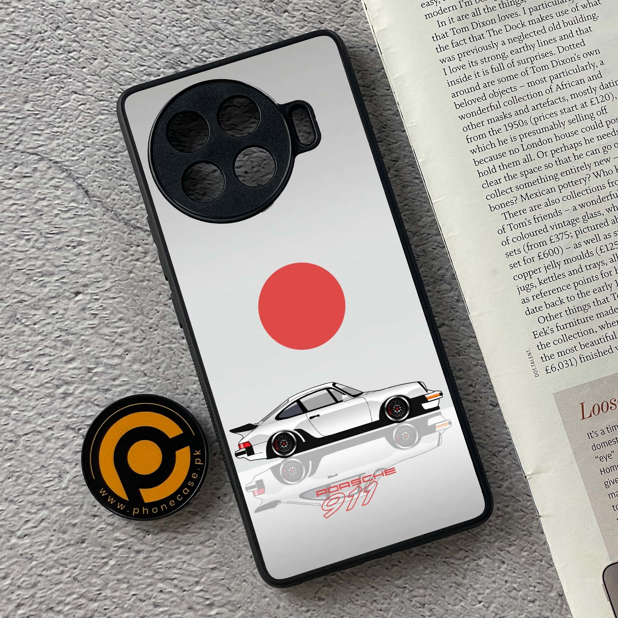 Tecno Spark 20 pro plus - Racing 2.0 Series - Premium Metal Printed soft Bumper shock Proof Case