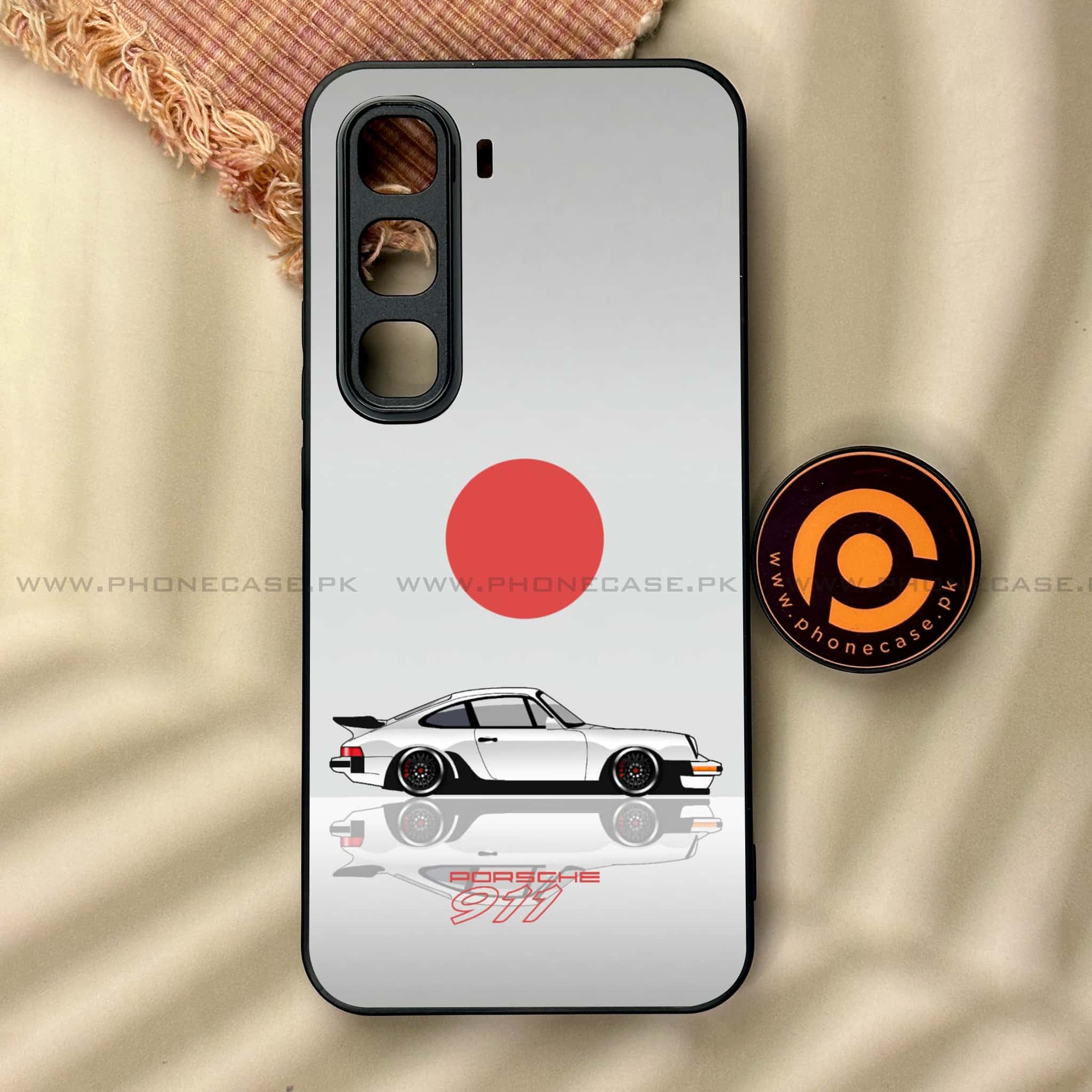 Infinix Hot 60 Pro - Racing 2.0 Series - Premium Metal Printed soft Bumper shock Proof Case