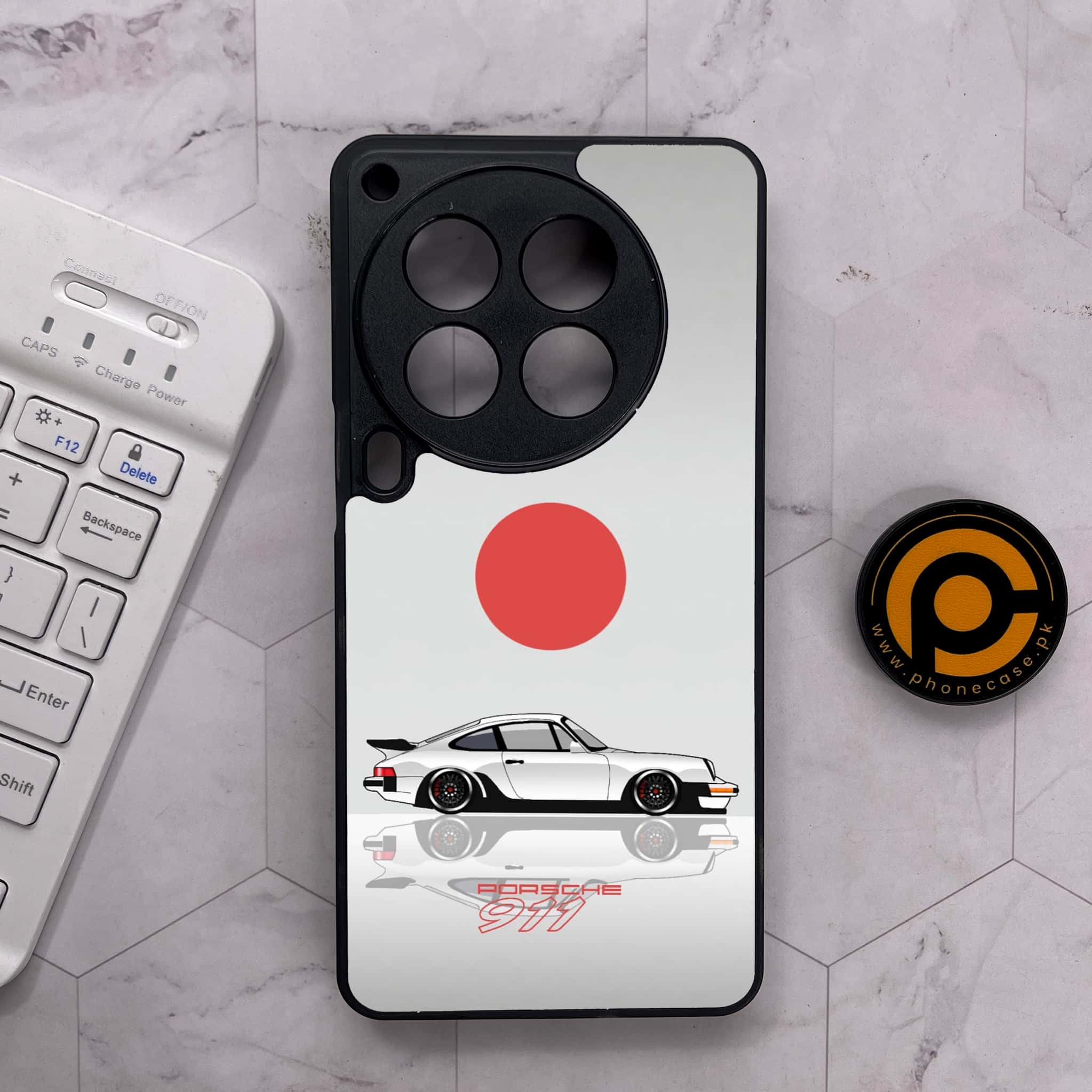 Tecno Camon 30 Premier - Racing 2.0 Series - Premium Metal Printed soft Bumper shock Proof Case