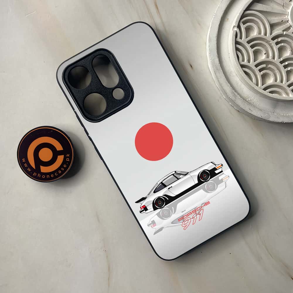 Oppo Reno 14 5G - Racing 2.0 Series - Premium Metal Printed soft Bumper shock Proof Case
