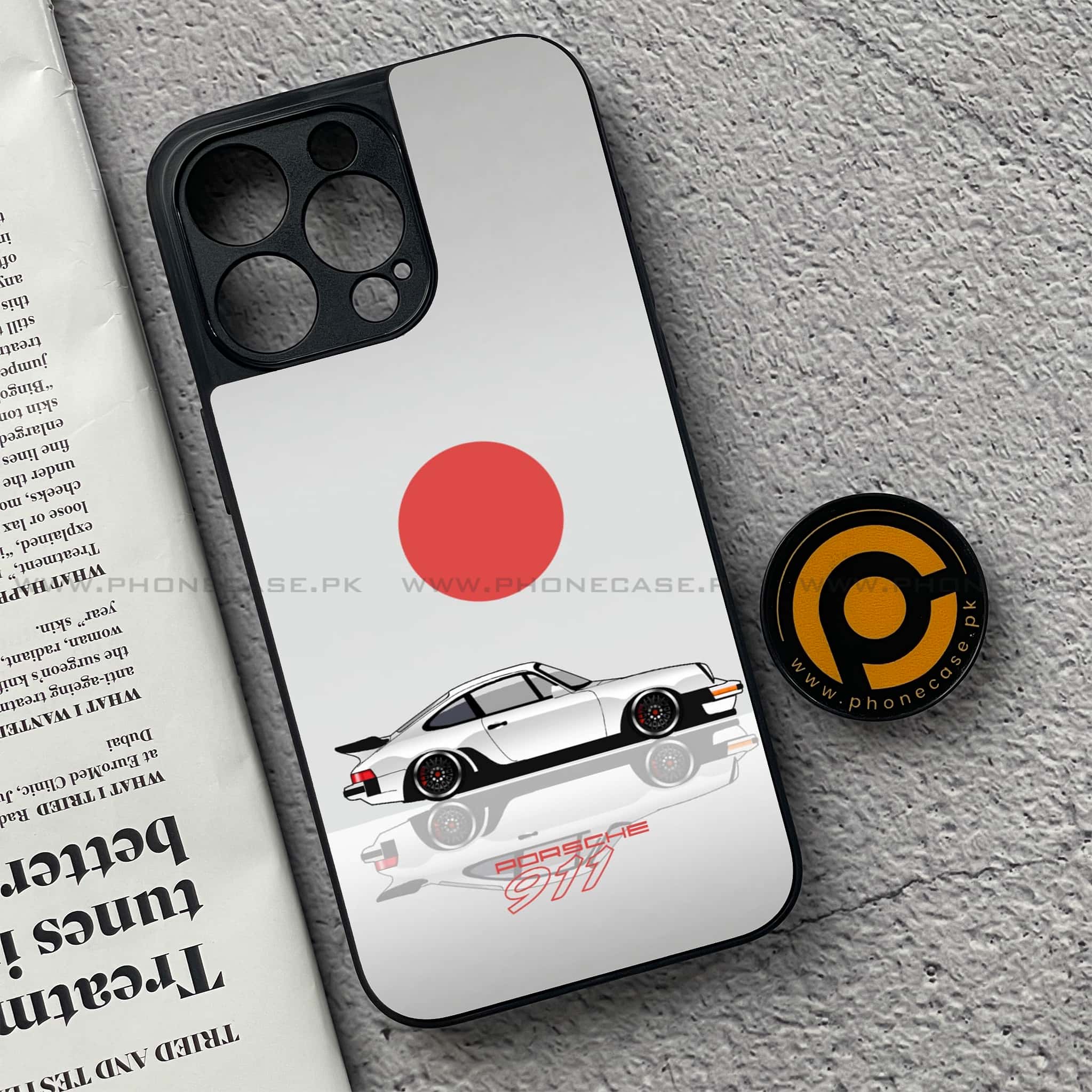 iPhone 15 Pro - Racing 2.0 Series - Premium Metal Printed soft Bumper shock Proof Case