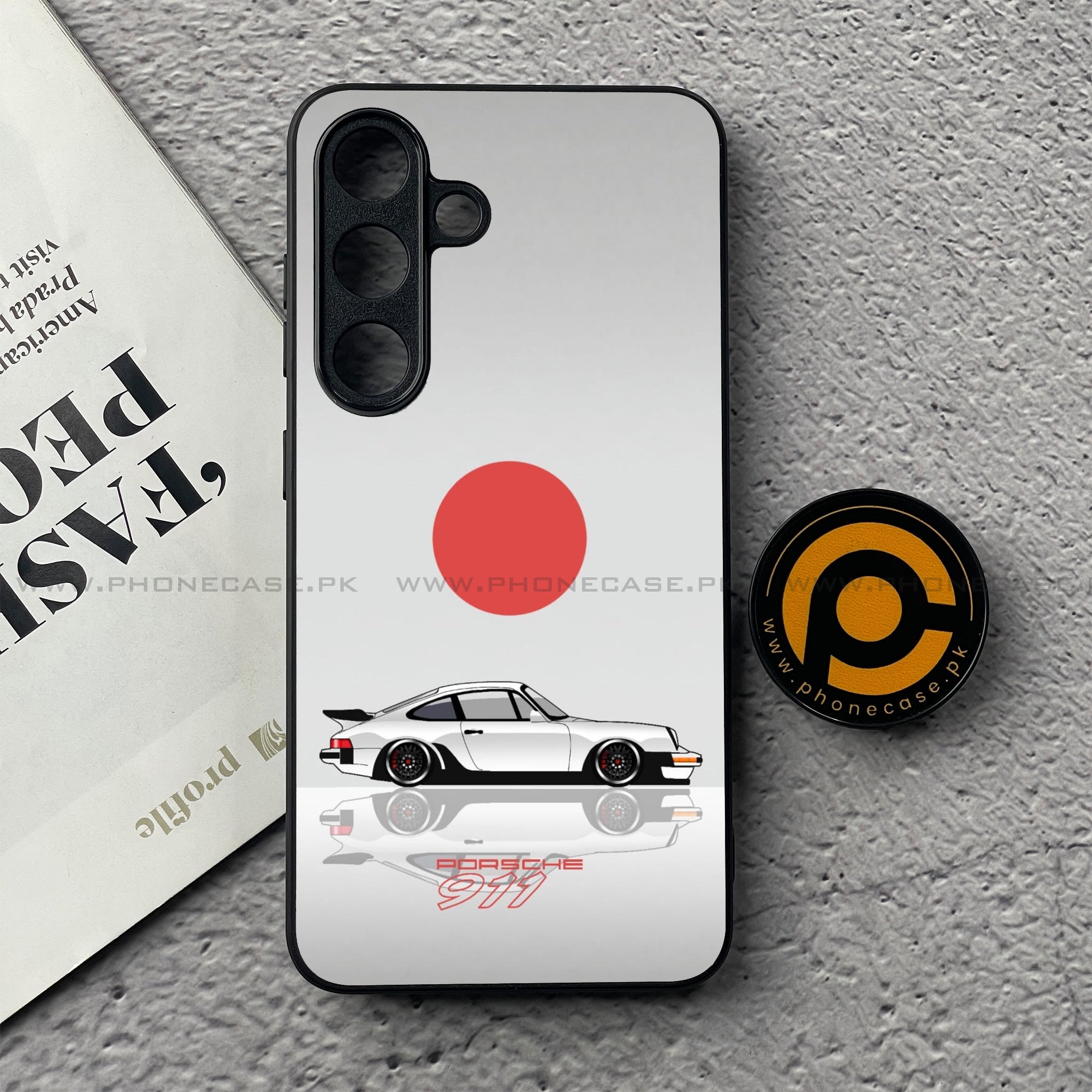 Samsung Galaxy S25 FE - Racing 2.0 Series - Premium Metal Printed soft Bumper shock Proof Case
