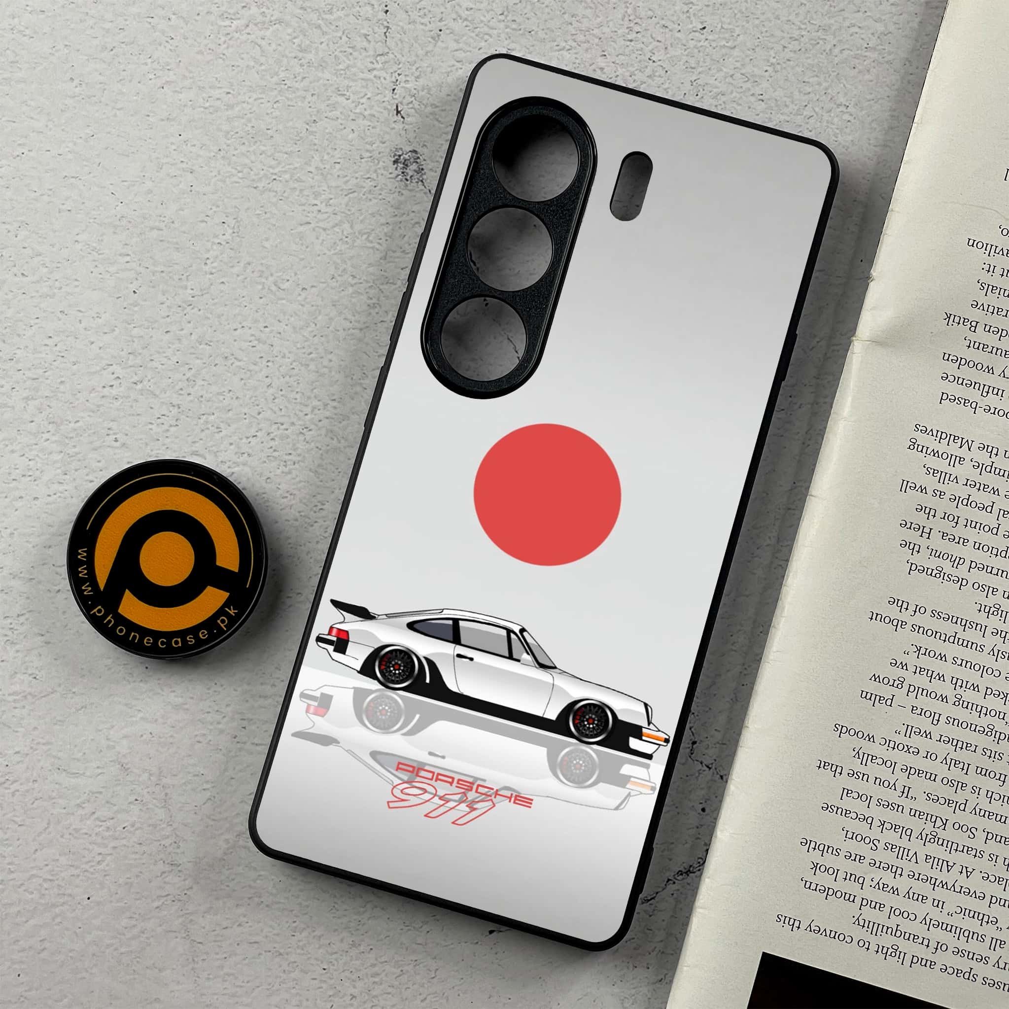 Tecno Camon 40 - Racing 2.0 Series - Premium Metal Printed Soft Bumper Shockproof Case