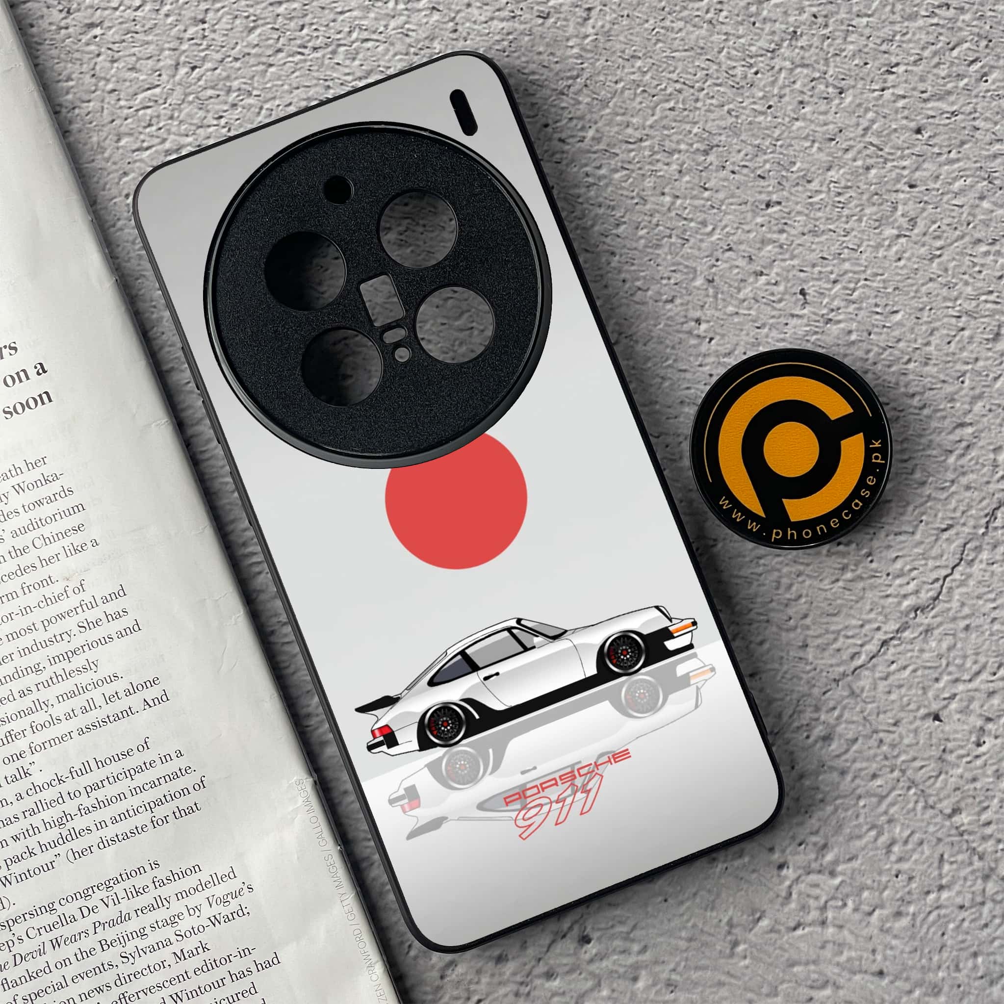 Vivo X200 Pro - Racing 2.0 Series - Premium Metal  Printed soft Bumper shock Proof Case