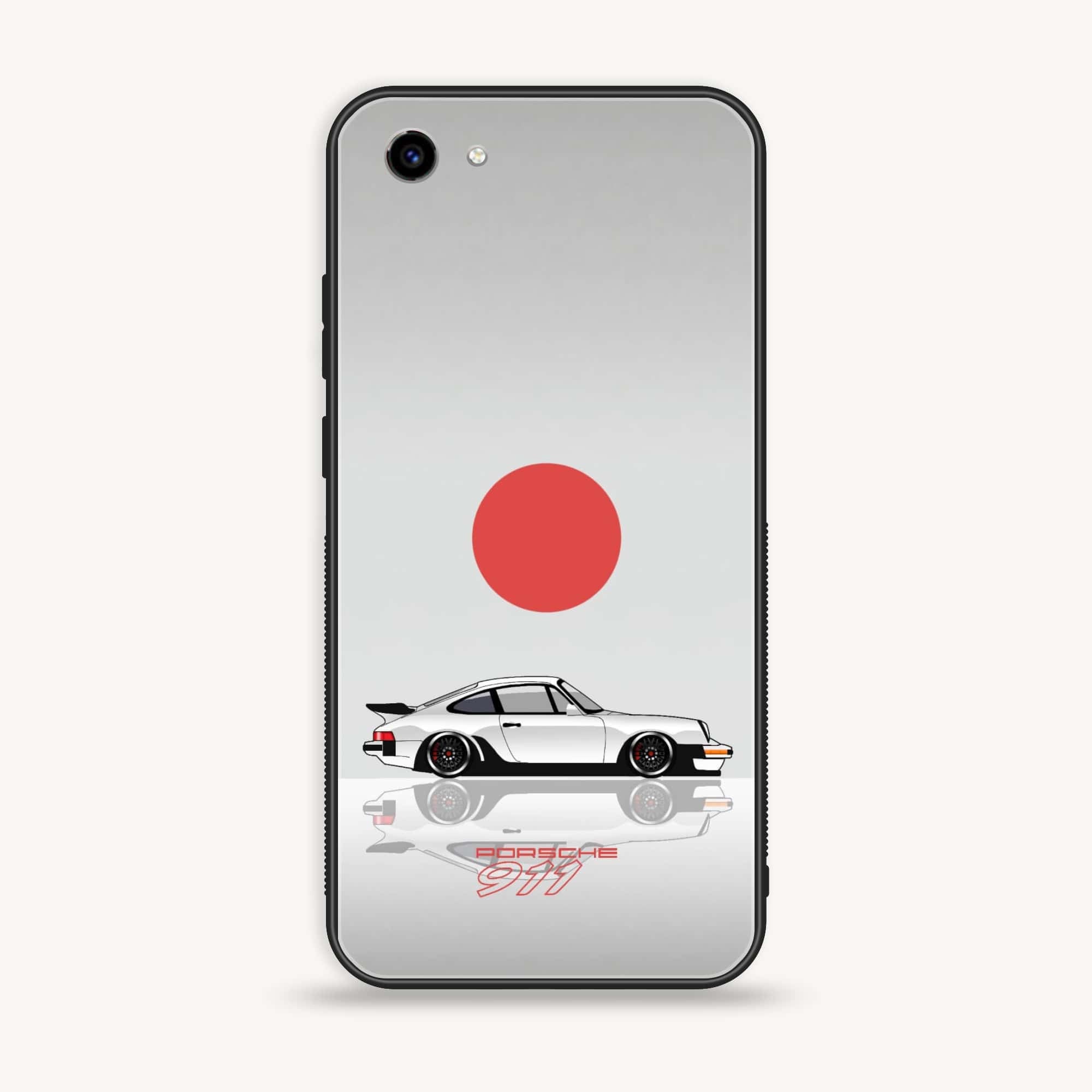 Vivo Y83 - Racing 2.0 Series - Premium Printed Glass soft Bumper shock Proof Case