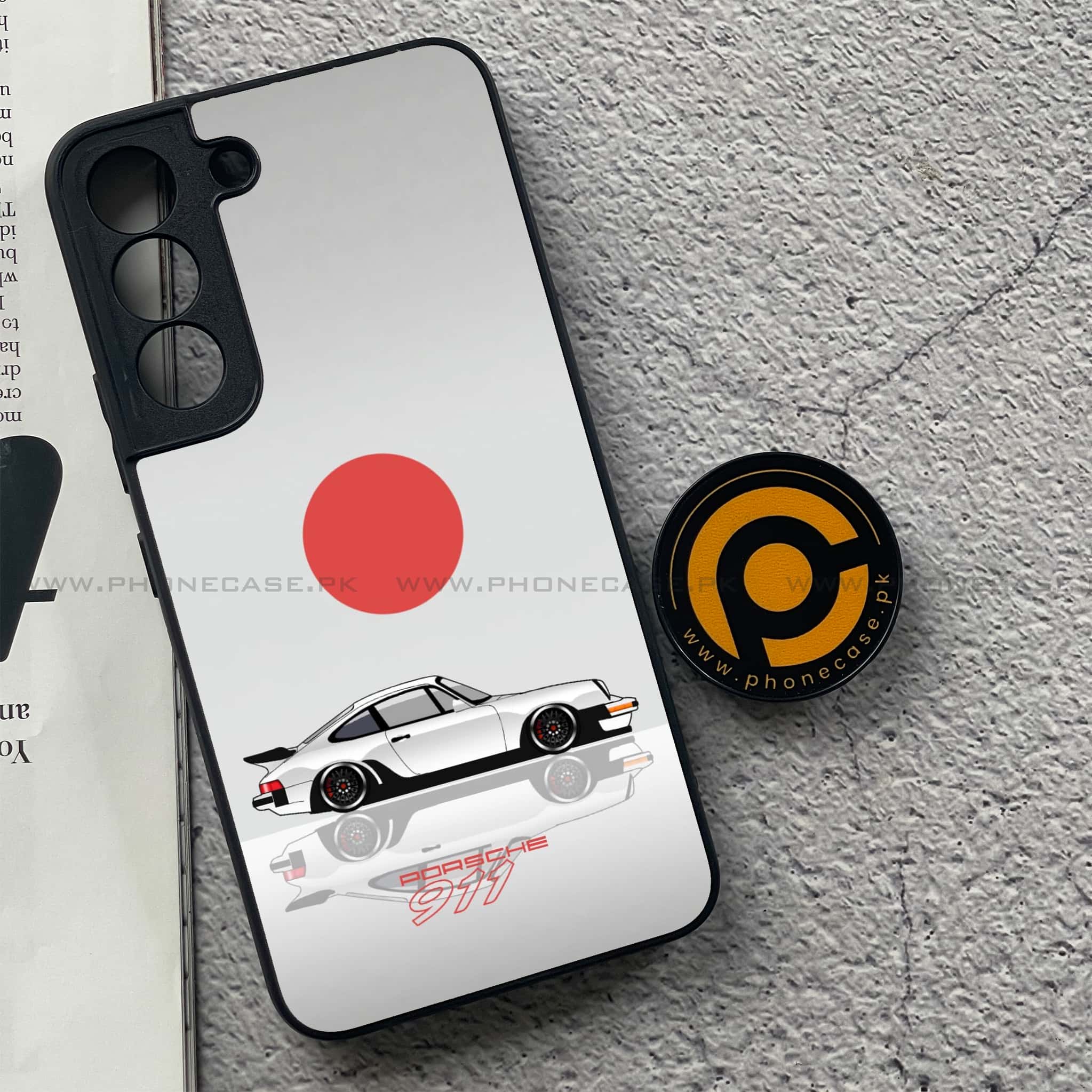 Samsung Galaxy S22 - Racing 2.0 Series - Premium Metal Printed soft Bumper shock Proof Case