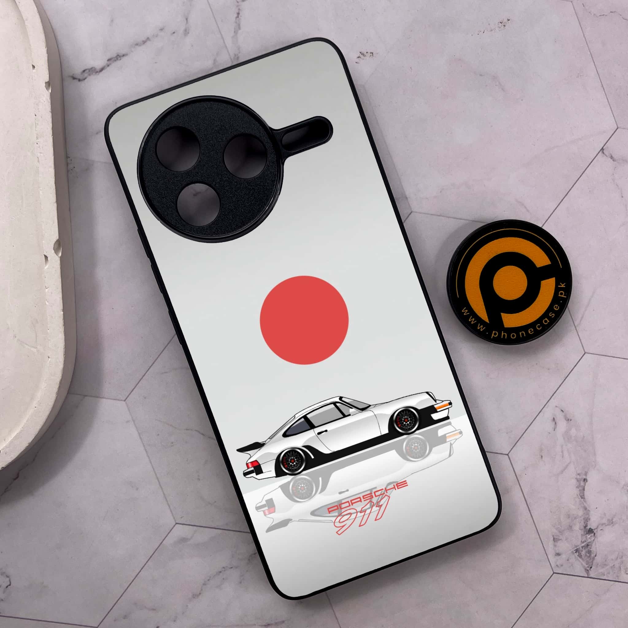 Xiaomi Poco F7 Pro 5G - Racing 2.0 Series - Premium Metal Printed soft Bumper shock Proof Case