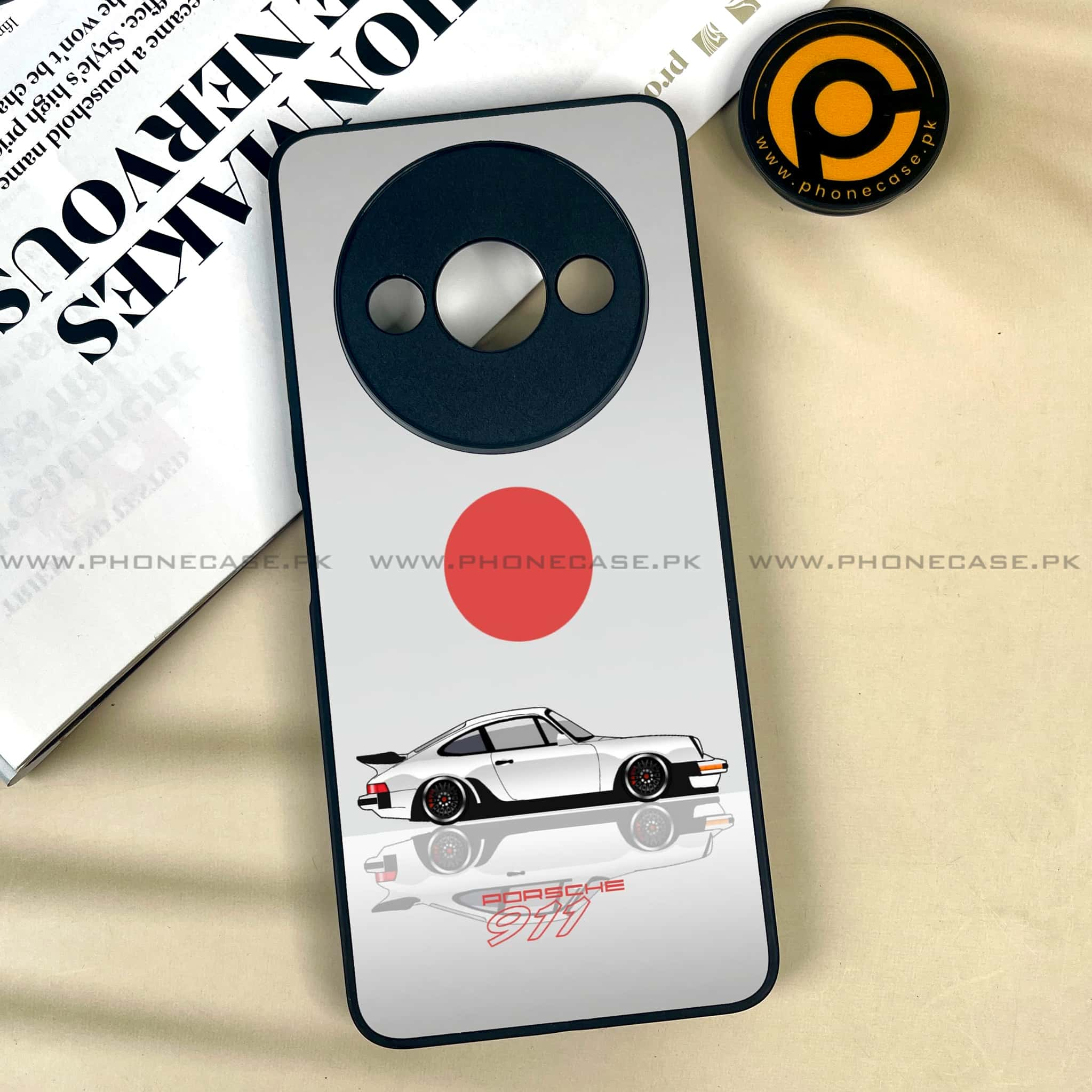 Xiaomi Redmi A3x - Racing Series 2.0 - Premium Printed Metal soft Bumper shock Proof Case