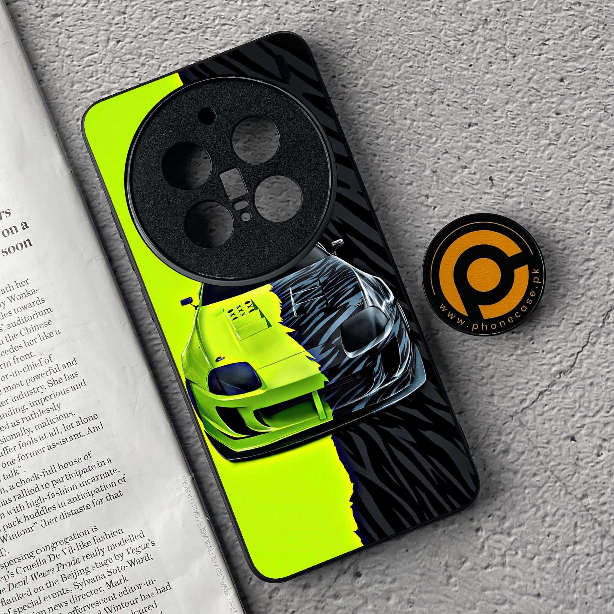 Vivo X200 Pro - Racing 2.0 Series - Premium Metal  Printed soft Bumper shock Proof Case