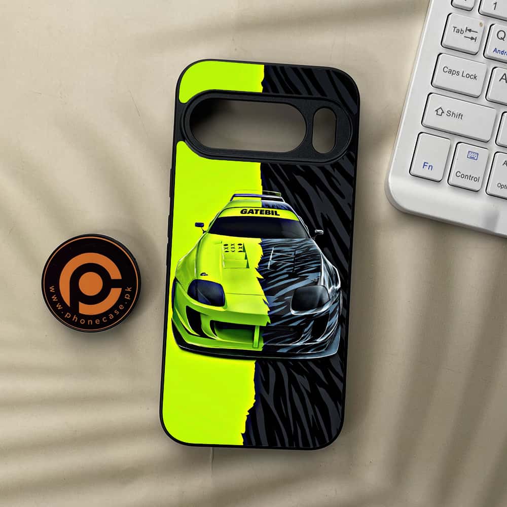 Google Pixel 10 Pro  - Racing 2.0 Series - Premium Metal Printed soft Bumper Shock Proof Case