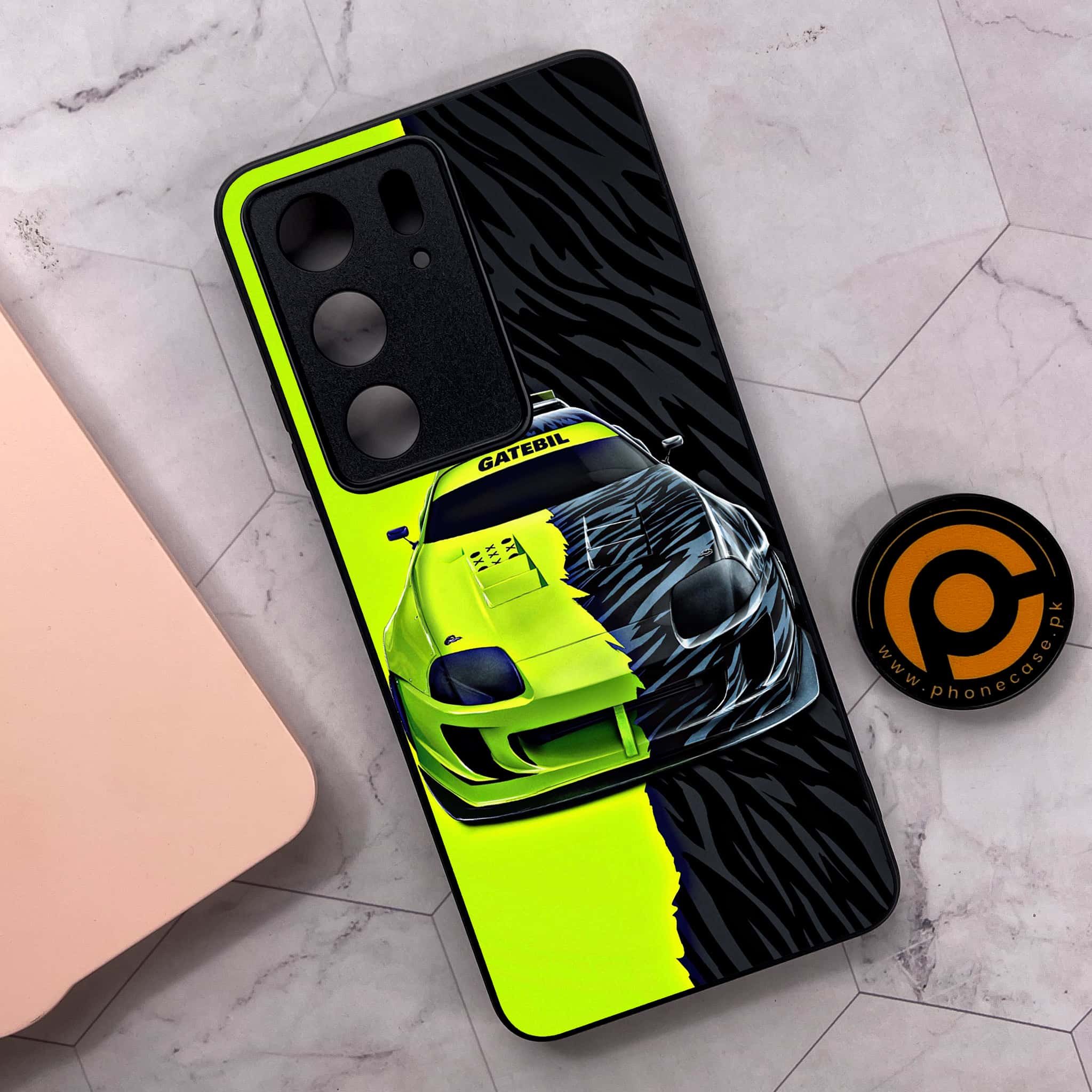 Realme C75x 4G - Racing 2.0 Series - Premium Metal Printed soft Bumper shock Proof Case