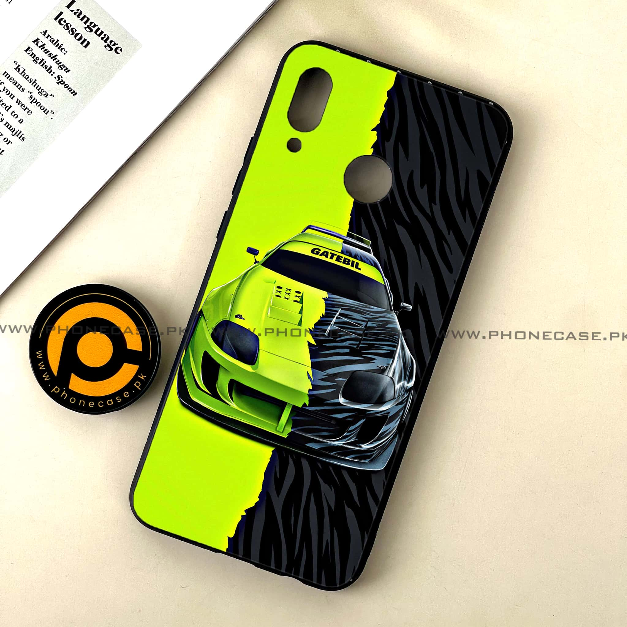 Huawei Nova 3 - Racing 2.0 Series - Premium Printed Glass soft Bumper shock Proof Case