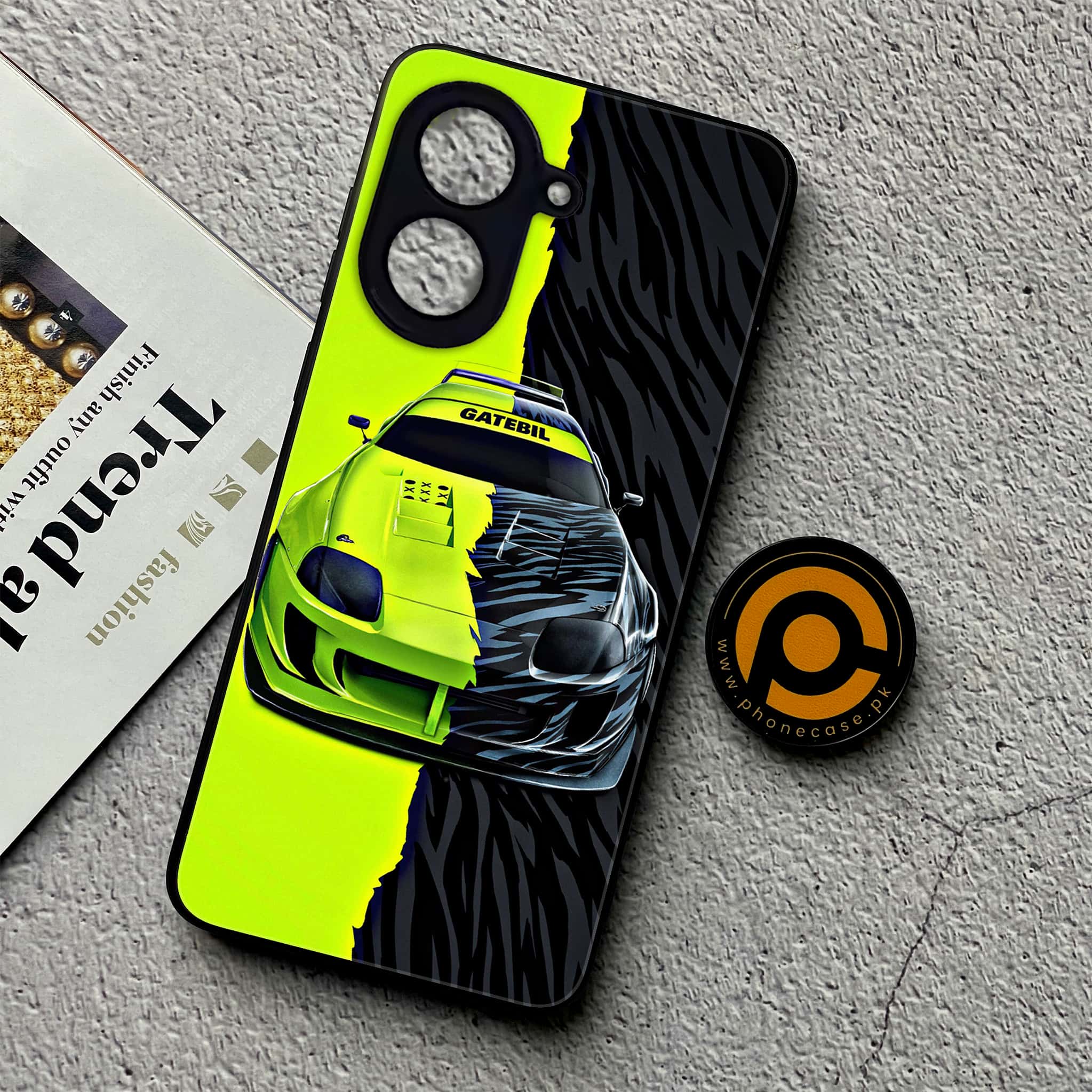 Xiaomi Redmi A5 - Racing 2.0 Series - Premium Metal Printed soft Bumper shock Proof Case