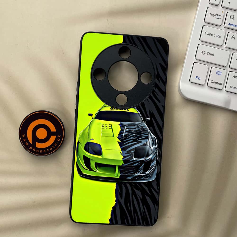 HONOR X9b 5G - Racing 2.0 Series - Premium Metal  Printed soft Bumper shock Proof Case