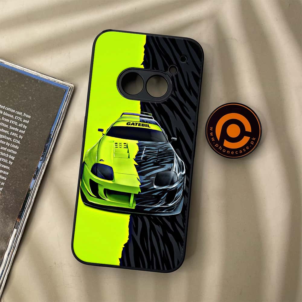 Nothing Phone (2a) - Racing 2.0 Series - Premium Metal Printed soft Bumper Shock Proof Case