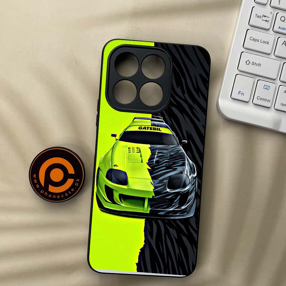 Honor X5b Plus - Racing 2.0 Series - Premium Metal  Printed soft Bumper shock Proof Case