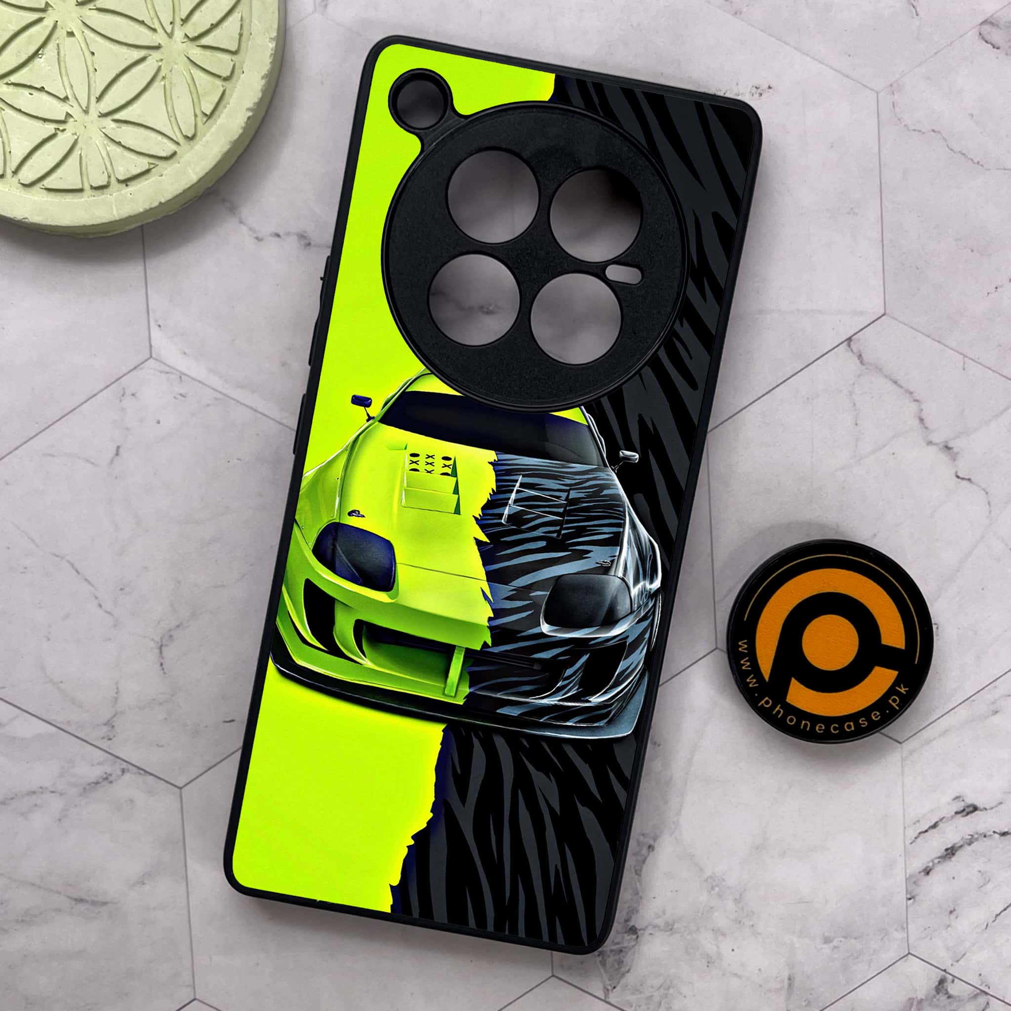 Infinix Zero 40 5G - Racing 2.0 Series - Premium Metal Printed soft Bumper shock Proof Case