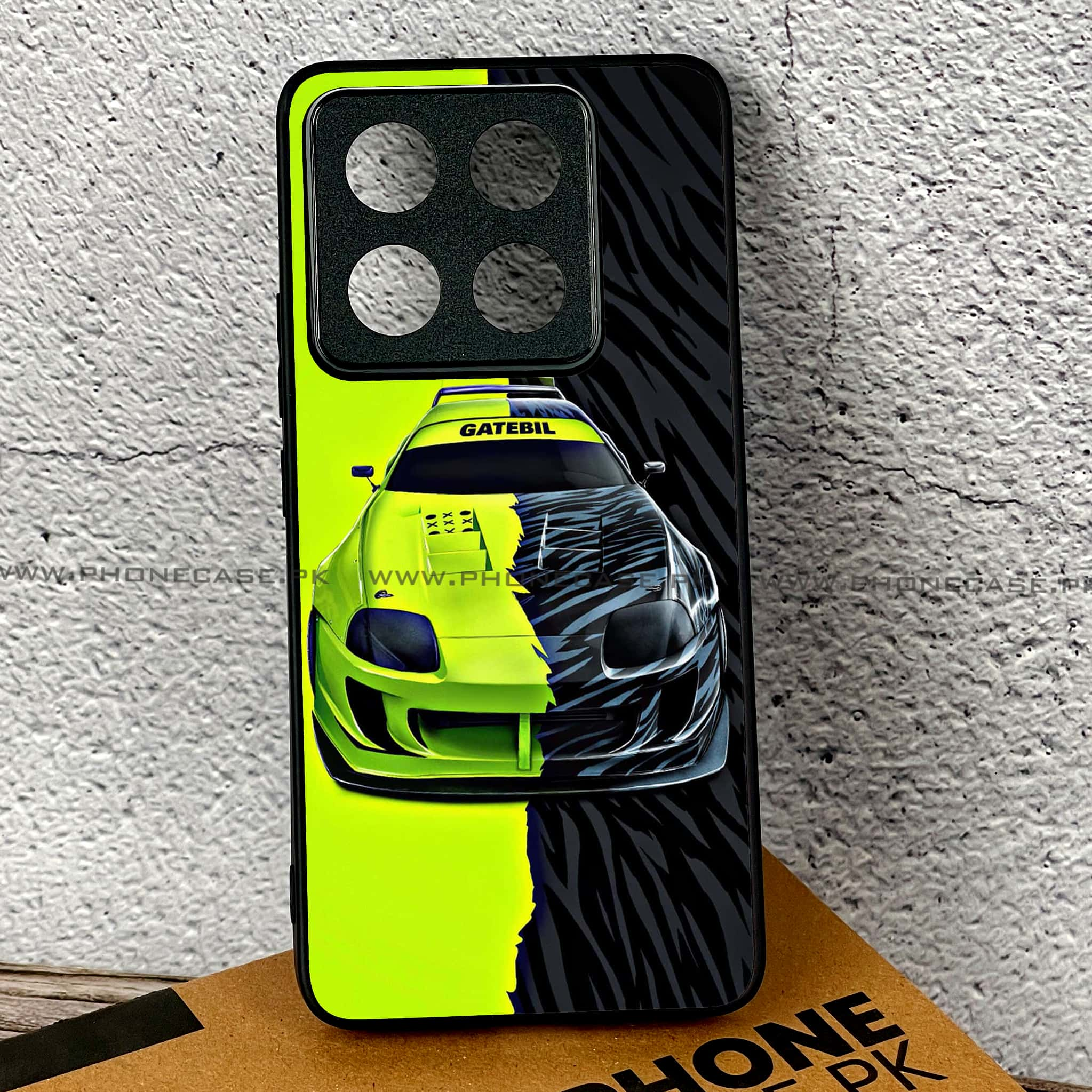 Xiaomi 14T Pro - Racing 2.0 Series - Premium Printed Glass soft Bumper shock Proof Case